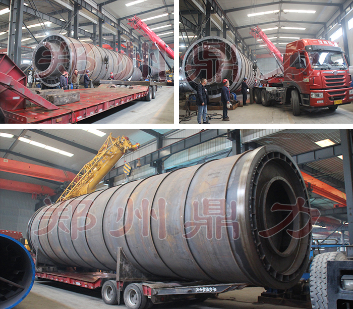 四川 白酒糟烘干機生產線發貨圖片