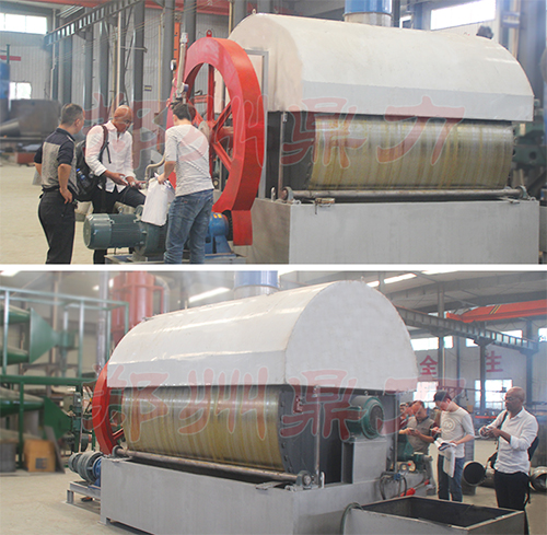 馬達加斯加客戶驗貨酵母烘干線