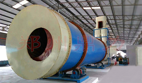 馬來西亞木屑烘干制粒生產線安裝現場圖一